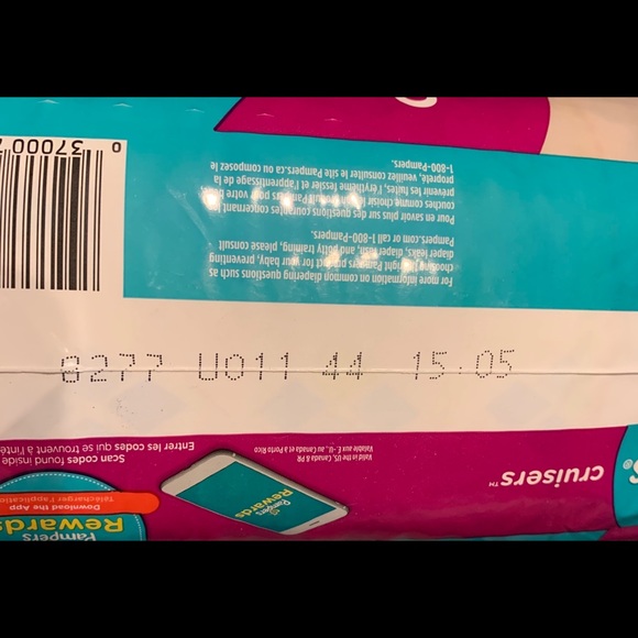 Pampers Cruisers Size 3 (16-28 lb)- 25 Count - Picture 2 of 2